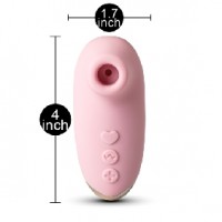 Clitoral Sucking Stimulator 10 Speeds Silicone Pink